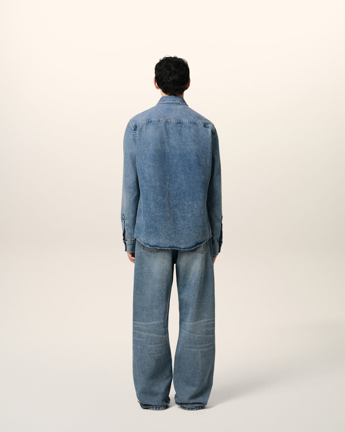 Blue Denim Button-Down Ami de Coeur Shirt