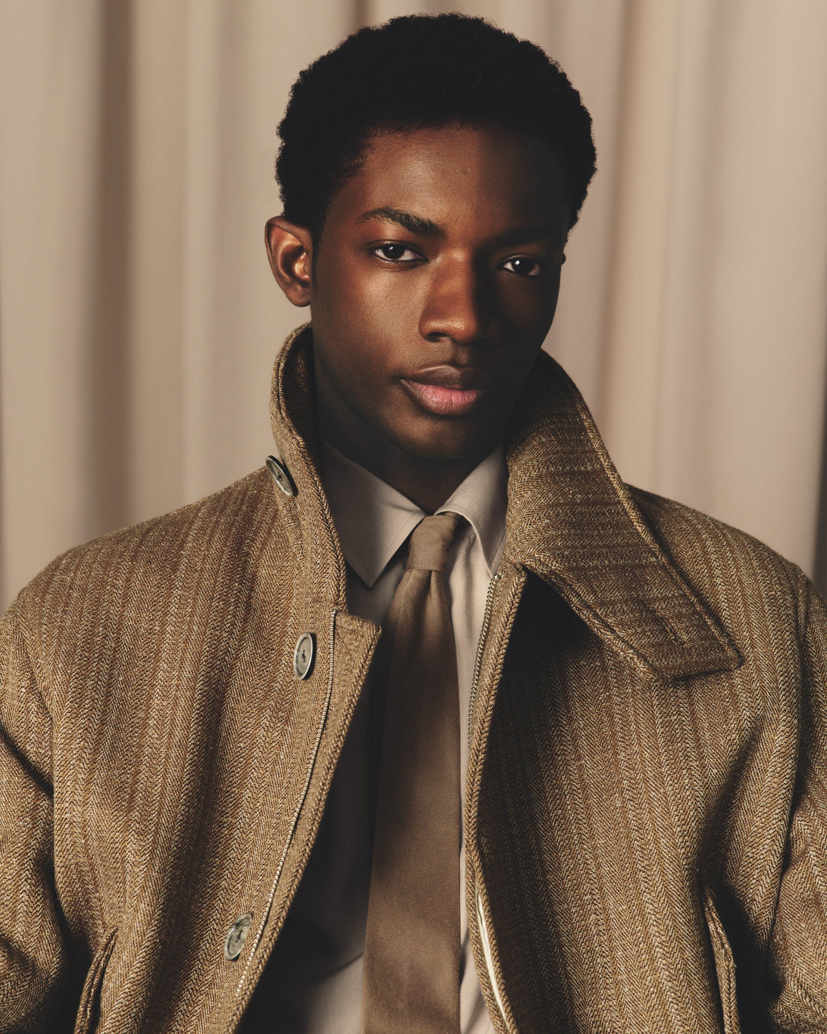 Beige Ami Boxy Shirt