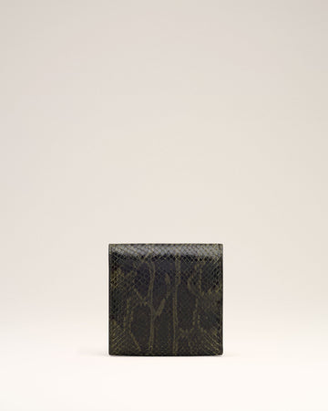 Green Leather Paris Paris Wallet