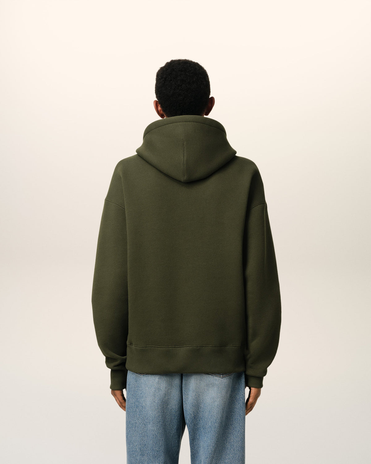 Green Cotton Ami de Coeur Hoodie