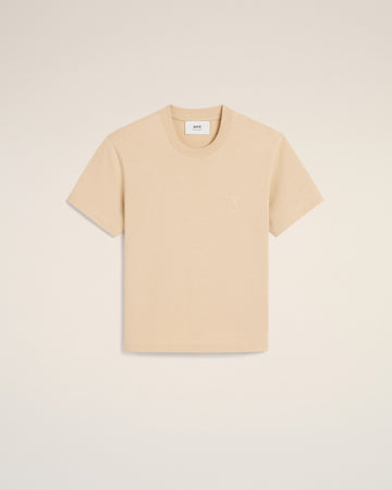 Beige Cotton Ami de Coeur T-Shirt