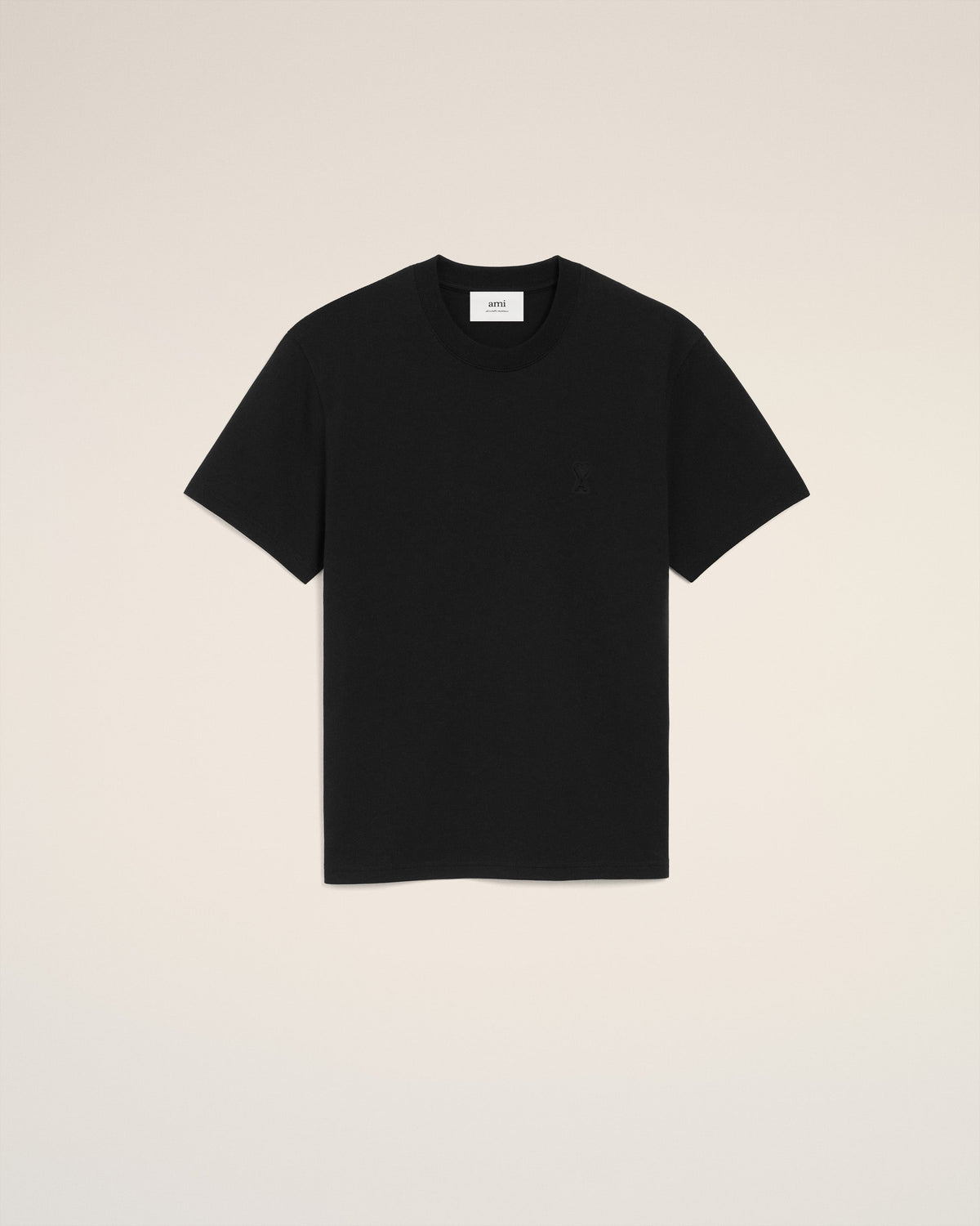 Black Organic Cotton Ami De Coeur T-shirt