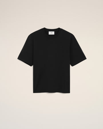 Black Cotton Ami De Coeur T-shirt