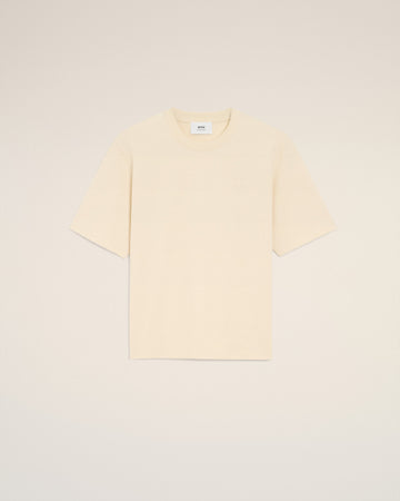 White Cotton Ami De Coeur T-shirt