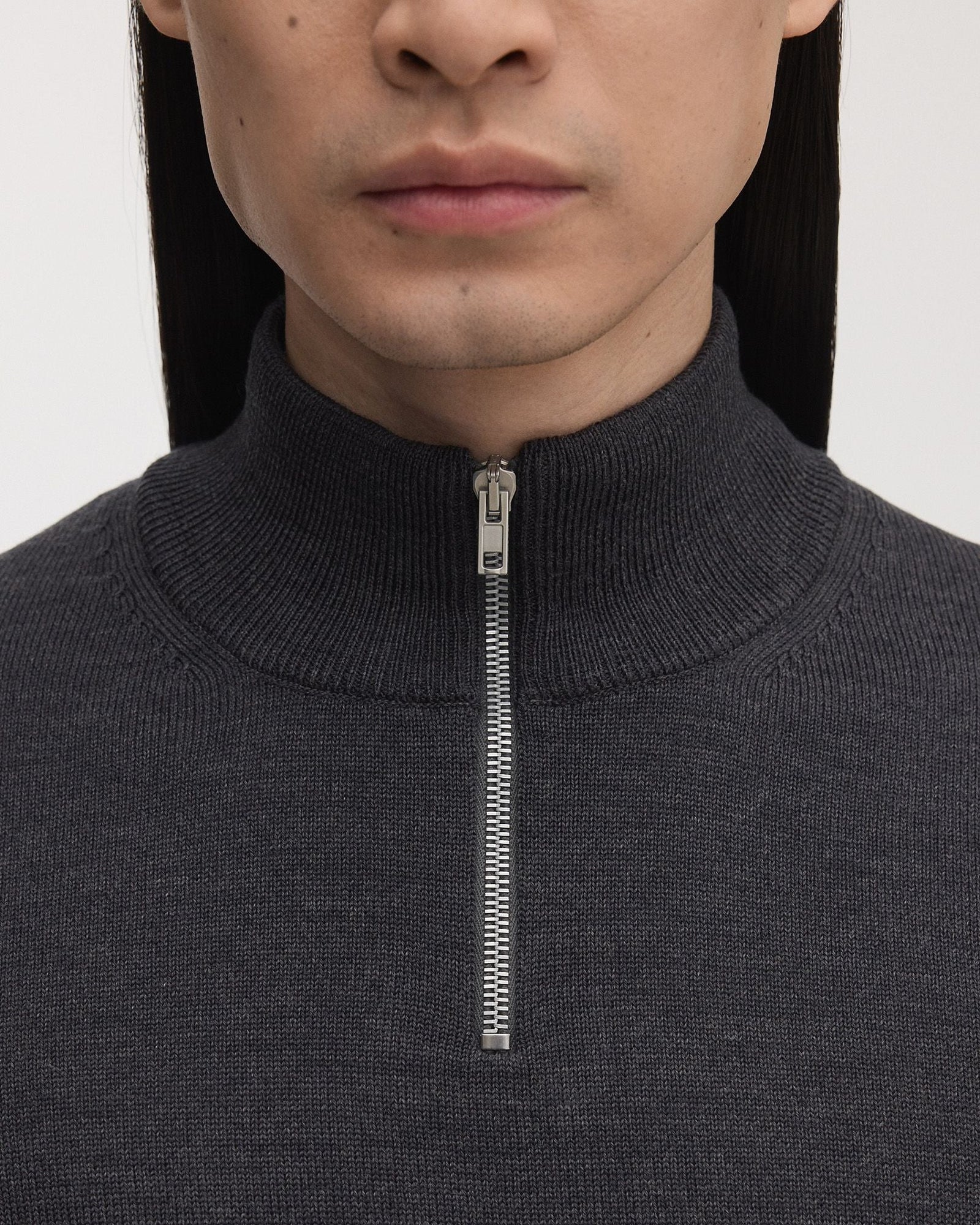 The Merino Half Zip Sweater